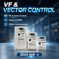 Variateur de fréquence à contrôle vectoriel 5,5 kW certifié CE pour pompe, entraînement PMSM 380V