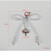 En stock, nœuds en fausses perles, perles décoratives en alliage multicolores faites à la main, accessoires pour chaussures de mariage, sacs, téléphones, pour femmes
