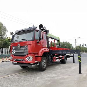 Factory supplier 4x2 HOWO NX Truck <b>Cranes</b> 8 ton 10 ton straight boom <b>crane</b> truck for sale - Product Image 2