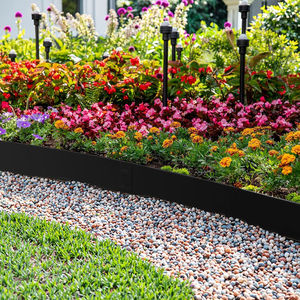 Bordure extérieure pour aménagement paysager, clôture palissade, petite clôture de jardin, bordure de jardin - Product Image 1