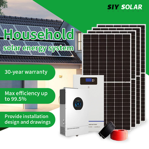 Sistema Solar Híbrido Trifásico de 380V <span class=keywords><strong>y</strong></span> 11KW, Kit de Almacenamiento de Energía de Respaldo Industrial para Proyectos Residenciales, 11000W PH, para Fábrica - Product Image 1