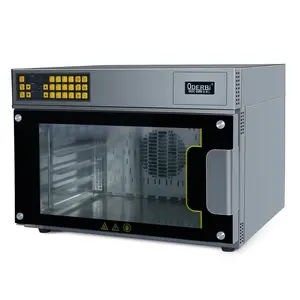 Commercial 5 trays electric convection bakery machine bread baking oven with steam