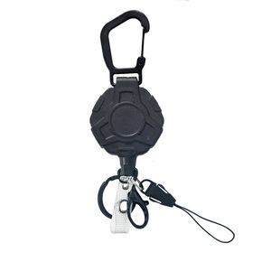 Vente en gros de clips porte-badges robustes, grands porte-clés en forme de losange, clips mousquetons et cordons de suspension pour téléphone portable - Product Image 5