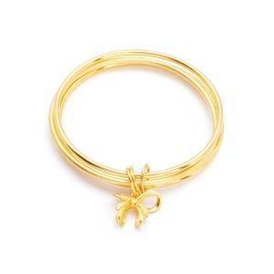 JXX Manufacturer Custom New Fashion Design Ladies 24K Gold Drop Pendant WIth 5 Styles <b>Bangles</b> Bracelet Female - Product Image 2