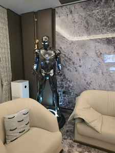 Sculpture grandeur nature de Iron Man MK2 de haute qualité, personnage de film Marvel, super-héros, statue en résine pour décoration - Product Image 3