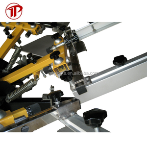 Hướng dẫn sử dụng tốt nhất 8 màu 8 trạm Carousel giá rẻ T-Shirt <span class=keywords><strong>serigraph</strong></span> dệt quay màn hình máy in - Product Image 3