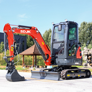 LIVRAISON GRATUITE UE - Mini-excavatrice SDJK 1 tonne, 2 tonnes, vente en gros Chine, nouvelles mini-excavatrices compactes 3,5 tonnes à vendre - Product Image 5