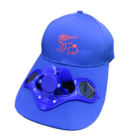 Casquette de baseball à logo personnalisé pour hommes et femmes, alimentée par énergie solaire, pour l'été