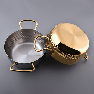 Wholesale Chinese Restaurant Spaghetti <strong>Pan</strong> Stainless Steel Serving <strong>Pans</strong> Seafood <strong>Paella</strong> <strong>Pan</strong> With Two Ears - Product Image 6