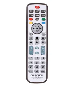 Chunghop RM-618E Hot Sell Good Quality Replace Almost Worldwide Brand Universal TV Remote with Learning Keys