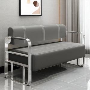 Muebles de Salón Dorados, Silla de Espera para Salón de Belleza y Barbería, Sofá de Espera de Alta Calidad - Product Image 4