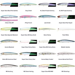 Señuelos de Pesca Premium FlashMinnow 110 para Agua Salada, Jerkbait de Suspensión Lenta, Equipo de Pesca de Surf, 1-2 pies, Hecho de Plástico ABS Resistente - Product Image 2