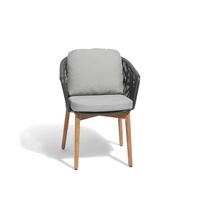Ensemble de table et de chaises de salle à manger en rotin tressé moderne et luxueux pour l'extérieur, 4 à 6 personnes, léger, durable, salon, sous-sol