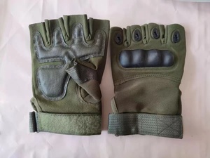 Guantes tácticos de medio Dedo de alta calidad para deportes al aire libre Fitness senderismo motocicleta entrenamiento nudillo resistente - Product Image 2