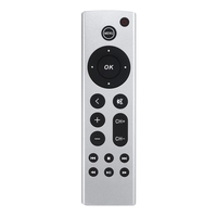 Pengganti Remote Control IR untuk Apple TV 4K HD A2169 A1842 A1625 Pengontrol Perak Tanpa Suara Tanpa Touchpad