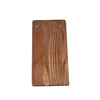 Petit presse-papiers en bois taille mémo Logo personnalisé MINI tableaux de menu de stockage avec clip, porte-reçu en vrac vérifier présentateur événement de fête