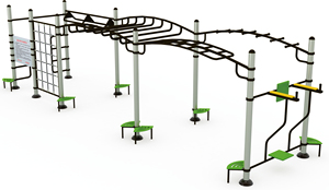 Nice Kid-Friendly for Resistant Eco-Friendly for Park Exercise and Entertainment Outdoor Fitne - Product Image 3