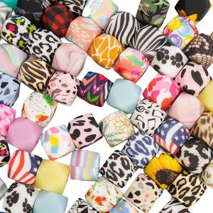 Perles en silicone de 15 mm pour chaîne de sucette DIY, sélection rigoureuse, transfert d'eau, vente en gros - Product Image 5