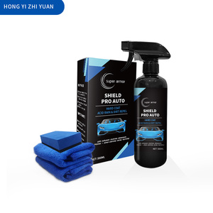 Shield Pro Auto: 3 Misure Disponibili con Spugna e Asciugamano, Rivestimento Nano Ceramico Idrorepellente Autopulente, Prodotti per Detailing Auto - Product Image 4
