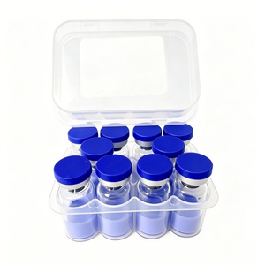 Poudre lyophilisée de peptide de cuivre GHK-Cu de haute pureté 99% 50mg/100mg Qualité cosmétique Vente directe d'usine - Product Image 2