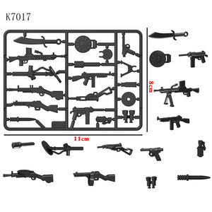 WW2 Mini Armas e Armas Exército Militar Brinquedos Educativos Kids Building Blocks Bricks Set Collectible Gift Decor - Product Image 2
