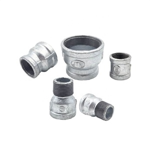 Bán buôn sắt dễ uốn phụ kiện đường ống mạ kẽm nhúng nóng giảm ổ cắm F-M đúc kỹ thuật kẽm mạ cho áp suất thấp dầu - Product Image 2