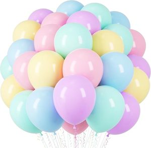 Pastel Pink Set 12 Inch Macaron Latex Party Balloons for Graduation Easter Wedding <strong>Birthday</strong> <strong>Rainbow</strong> Baby Anniversary <strong>Decoration</strong> - Product Image 3