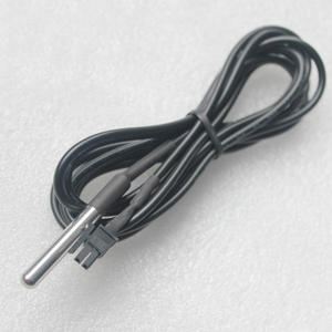 जे स्टेनलेस स्टील जांच एनालॉग तापमान सेंसर 3k ntc के साथ सिलिकॉन/pvc/tpe केबल चौड़े तापमान रेंज (-50c से + 150c) - Product Image 2