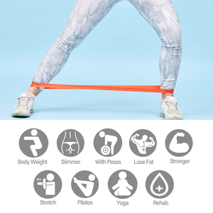 Bandes de Résistance TPE de Haute Qualité pour Musculation, Ensemble Personnalisable avec Logo Imprimé, Renforcement Musculaire - Product Image 4