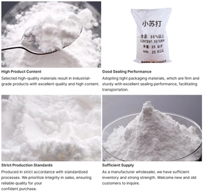 Nhà máy sản xuất Natri bicarbonate Natri bicarbonate cấp công nghiệp Baking <span class=keywords><strong>Soda</strong></span> - Product Image 2