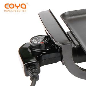 Factory Wholesale Smokeless Nonstick Electric <strong>Grill</strong> <strong>Pan</strong> Multi-Purpose Electric Griddle Bbq <strong>Grill</strong> - Product Image 4