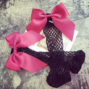 Calzini Corti a <span class=keywords><strong>Rete</strong></span> con Volant per Donna, Taglia Unica, <span class=keywords><strong>in</strong></span> Pizzo e <span class=keywords><strong>Rete</strong></span> Trasparente - Product Image 5