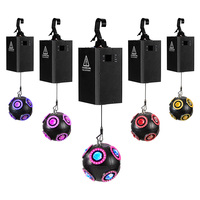 Luz LED Cinética RGBW para Fútbol, DMX512, con Motor de Elevación, Bola Cinética LED para Iluminación de Escenarios, Discotecas, Conciertos y Espectáculos