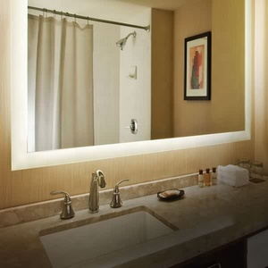 Norhs contemporáneo de montaje <span class=keywords><strong>en</strong></span> pared grande largo iluminado luces led de espejo de baño para la casa y el Proyecto del hotel - Product Image 3