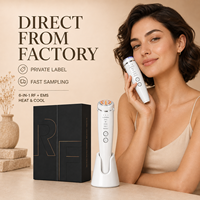 Nouvel appareil de massage facial électrique 6 en 1 pour le cou, raffermissant et illuminant le visage, machine à chaud et à froid sans fil pour la beauté du visage à domicile