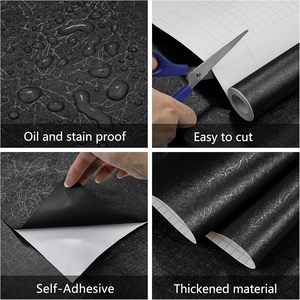 ORON DECO Adesivi Murali <span class=keywords><strong>3D</strong></span> in PVC Goffrato Effetto Seta, Impermeabili, Design d'Interni, Carta da Parati Autoadesiva in Rotoli per Decorazione Casa - Product Image 4