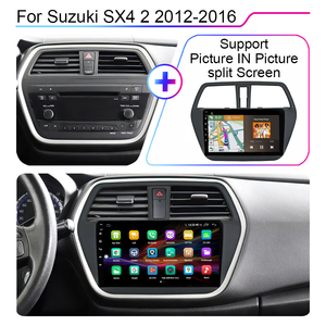 Autoradio Android 12 2 Din LEHX pour <span class=keywords><strong>Suzuki</strong></span> SX4 2 <span class=keywords><strong>S</strong></span>-<span class=keywords><strong>Cross</strong></span> 2012 - 2016, <span class=keywords><strong>Carplay</strong></span>, Navigation GPS, Stéréo, Lecteur DVD de voiture - Product Image 5