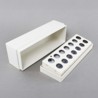 Flacons de sérum écologiques et recyclables de 5 ml et 10 ml, emballages de boîtes à peptides, boîtes personnalisées pour vernis à ongles, compte-gouttes d'huile, gaufrage, éponge