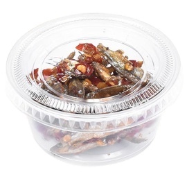 Vasos Desechables Transparentes de Plástico para Postres con Tapa, Platos y Vasos de Plástico para Un Solo Uso - Product Image 2