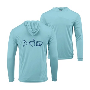Sudadera de Pesca Personalizada de Manga Larga con Protección Solar UPF50+, Camiseta de Poliéster para Pesca, Ropa Impermeable con Sublimación - Product Image 4