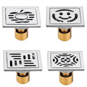 โซลูชันระบายน้ำที่มีประสิทธิภาพท่อระบายน้ำที่พื้นโรงแรมทันสมัยสแตนเลสโครเมี่ยมพรีเมียม - Product Image 1