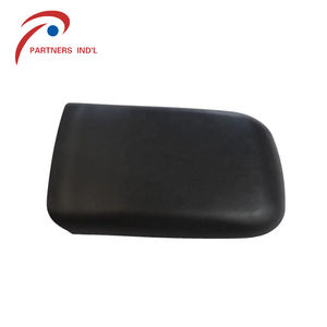 ที่หุ้มที่เท้าแขนหนังหุ้มคอนโซลกลางด้านหน้าพร้อมฝาปิดกล่องเก็บถ้วยสำหรับ <span class=keywords><strong>Ford</strong></span> <span class=keywords><strong>Mustang</strong></span> 2005-2009 - Product Image 1