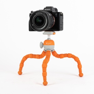 Polpo gambe universale Mini treppiede per cellulare fotografia <span class=keywords><strong>UFO</strong></span> 3 fotocamera flessibile treppiede Desktop per telefono cellulare - Product Image 3