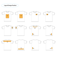 Camiseta de algodón cómoda de fabricante, multicolor, de alta calidad, con logo personalizado, talla grande para hombre