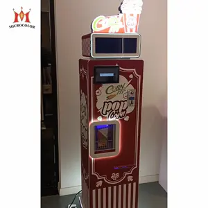 Automatische Betaling Van Een Popcornautomaat