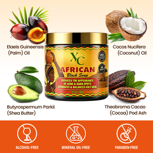 Sapone Nero Africano Biologico Formula Grezza a Marchio Privato, Ripara, Idrata e Illumina la Pelle - Product Image 3