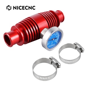 NICECNC Radiator in Line <strong>Water</strong> <strong>Temperature</strong> <strong>Gauge</strong> Cooler for Yamaha YFZ450R/SE 2009-2015 2016-2020 2021 2022 2023 - Product Image 1