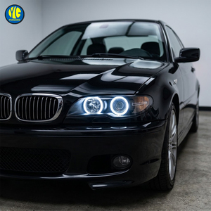 YU GUANG para <span class=keywords><strong>BMW</strong></span> <span class=keywords><strong>E46</strong></span> Coupé, <span class=keywords><strong>Faros</strong></span> Delanteros 2003-2005, Actualización <span class=keywords><strong>de</strong></span> <span class=keywords><strong>Faros</strong></span> Delanteros <span class=keywords><strong>BMW</strong></span> <span class=keywords><strong>E46</strong></span> Coupé, Luces Delanteras con <span class=keywords><strong>Ojos</strong></span> <span class=keywords><strong>de</strong></span> Ángel - Product Image 4