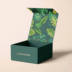 Изготовленная на заказ фабрика печати Роскошная матовая черная бумага жесткая картонная игрушка упаковка Магнитная крышка подарочная коробка - Product Image 2