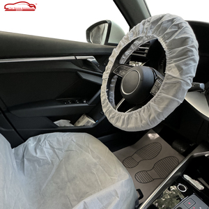 Housses de siège de voiture en <span class=keywords><strong>plastique</strong></span> transparent, <span class=keywords><strong>housse</strong></span> en <span class=keywords><strong>plastique</strong></span> pour sièges, lavage de voiture - Product Image 6